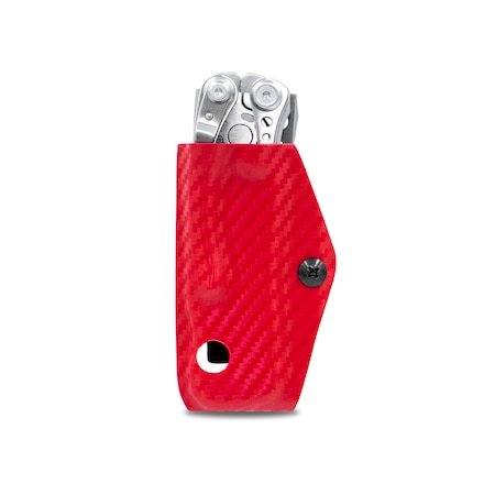 Clip & Carry Kydex Sheath for the Leatherman Skeletoo, LSKEL-CF-RED LSKEL-CF-RED